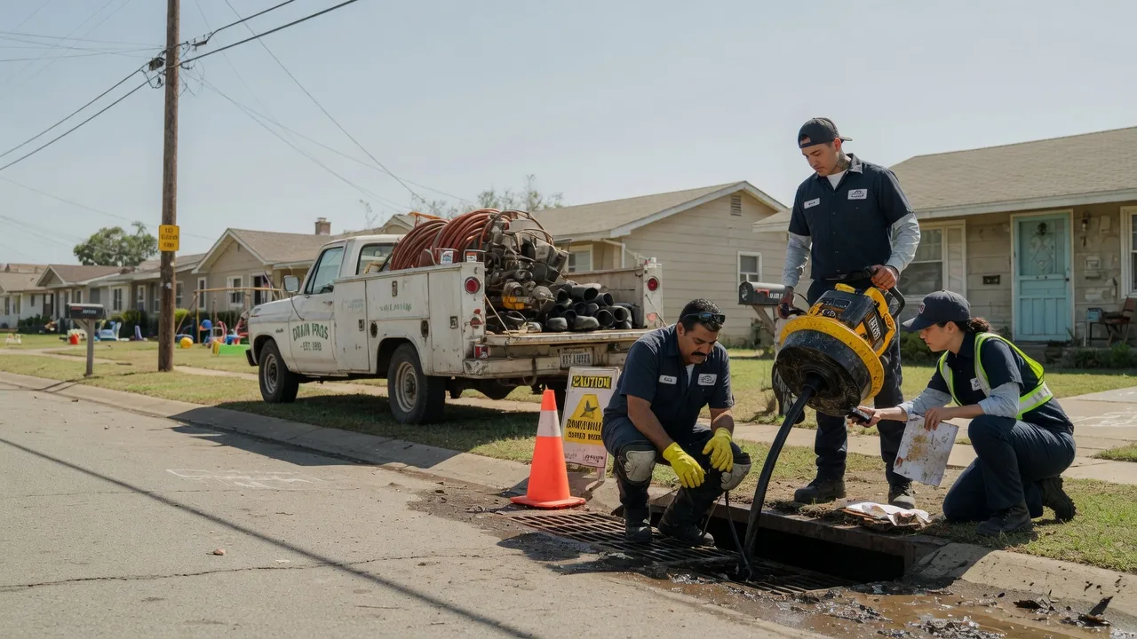 Drain Cleaning in Fentress, TX near me